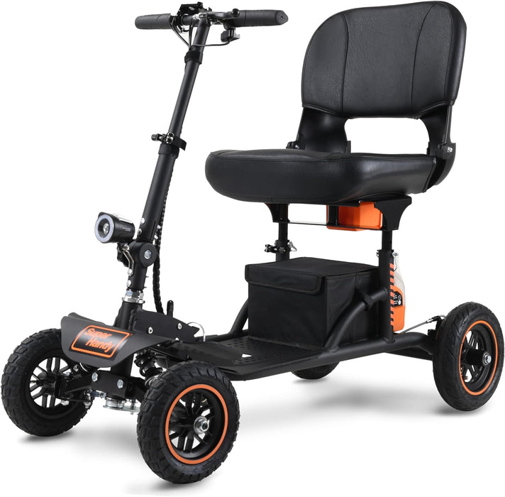 Pre-Owned SuperHandy Mobility Scooter Pro - Lightweight Aluminum Frame, 500W Motor, 48V Lithium-Ion Battery, 300lb Capacity