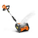 SuperHandy Portable Electric Snow Thrower & Shovel (Upgraded Battery) - 20V 4Ah Cordless Battery System (Orange) Snow Thrower