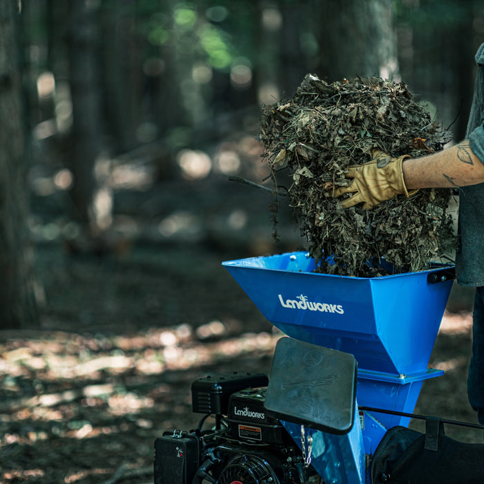 Landworks Wood Chipper Shredder Mulcher: A Powerful 3-in-1 Solution