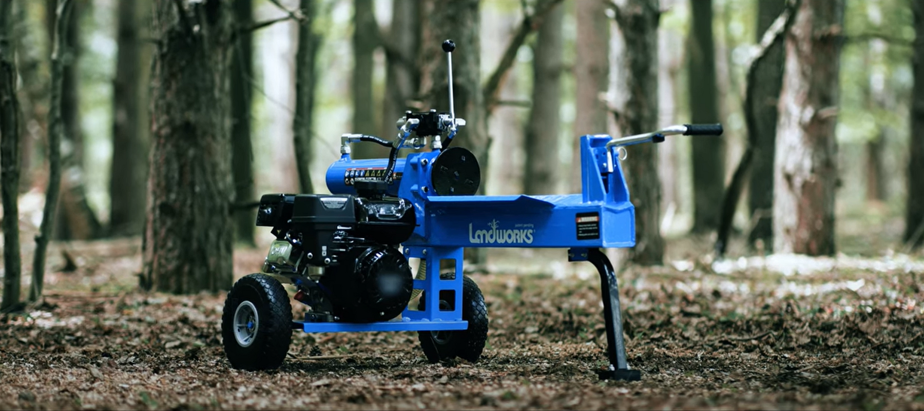 Log Splitter Makes Rural Chores Easier Than Ever