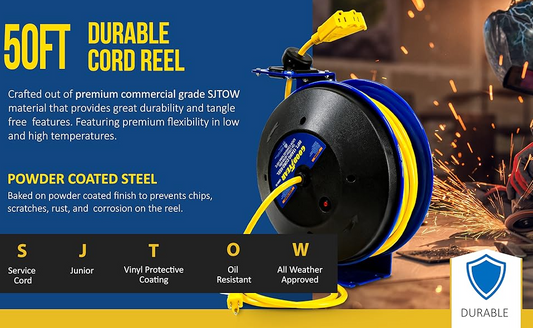 How to Install a Wall-Mounted Extension Cord Reel Safely