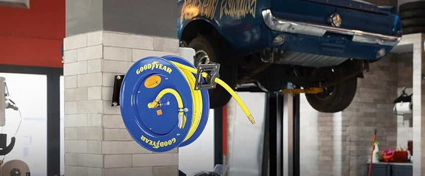 What Are the Benefits of Goodyear Retractable Air Hose Reels?