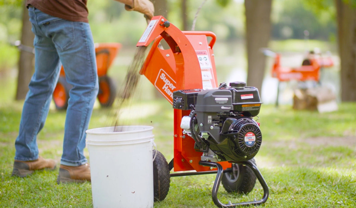 Conquer Your Yard Waste: The Power of Gas-Powered Wood Chippers