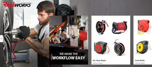 Why Every Workspace Needs a ReelWorks Air Hose Reel