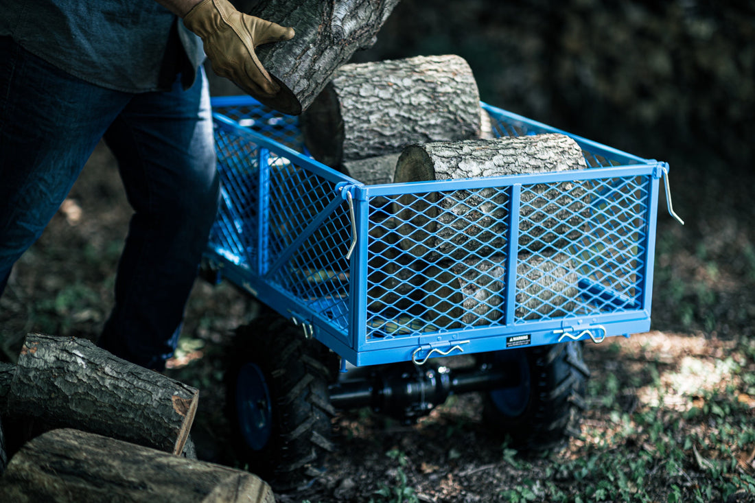 Landworks electric garden wagon
