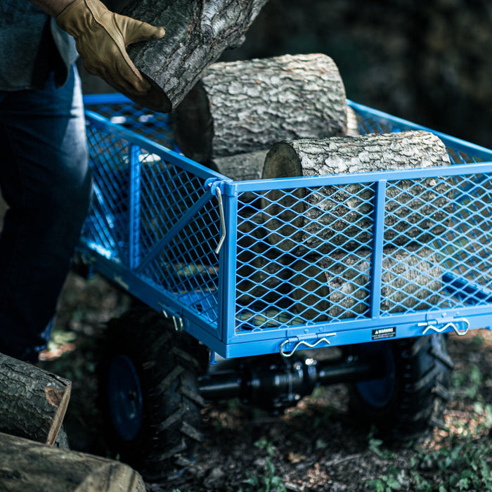 Landworks electric garden wagon
