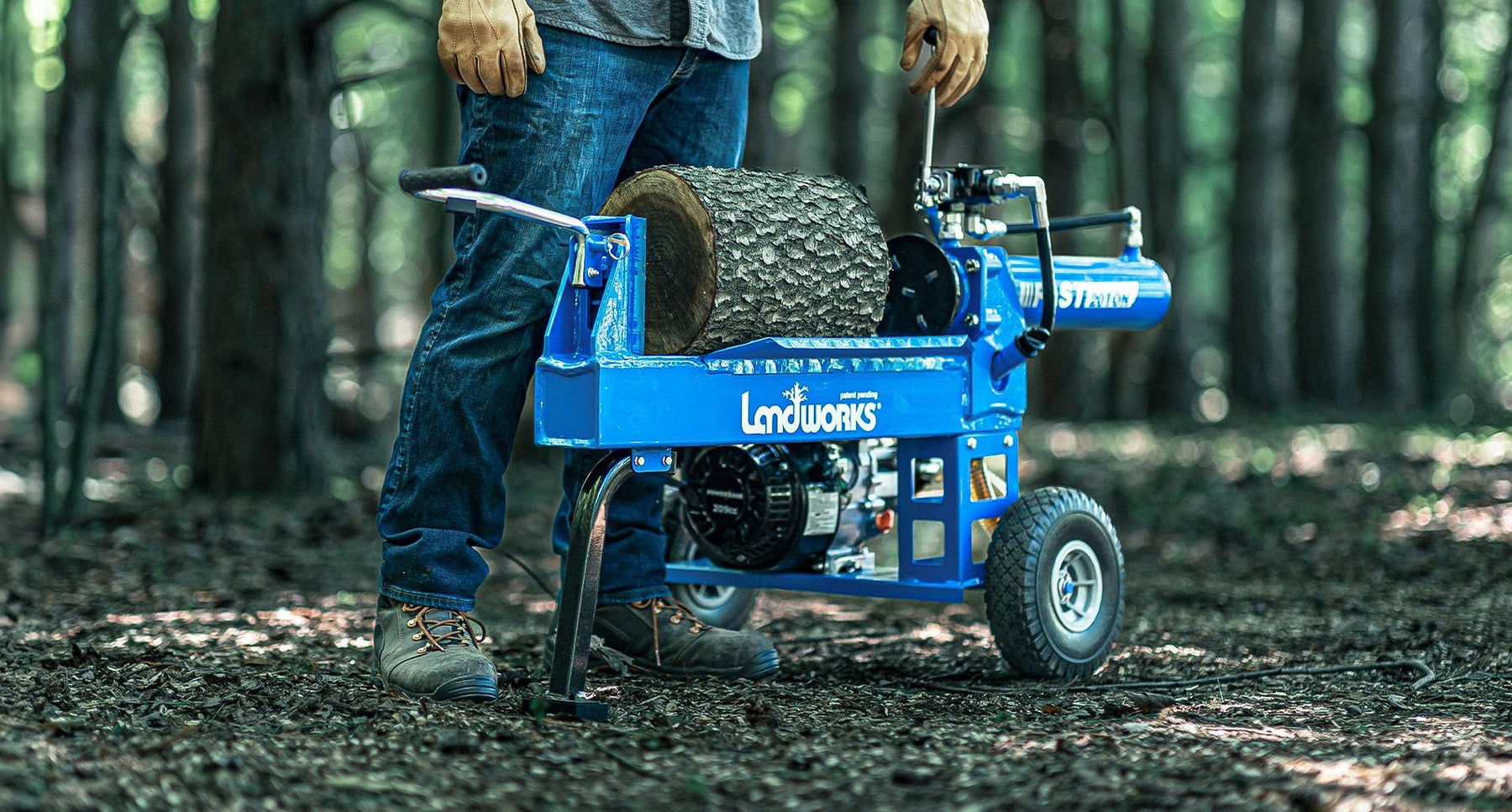 Why a 20-Ton Log Splitter Makes Home Wood Splitting Easier