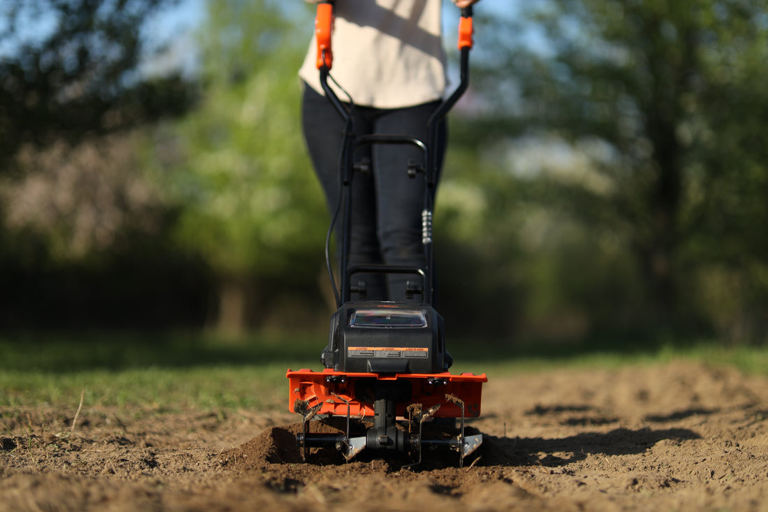 Navigating the Tilling Terrain: How to Choose Between a Gas-Powered and Electric Garden Tiller