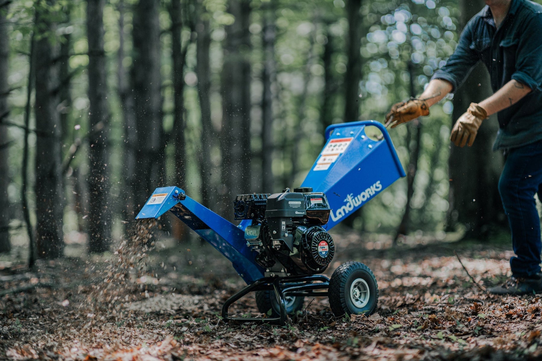 What Makes the Landworks Compact Wood Chipper Unique