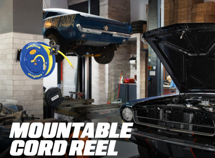 A Day in the Workshop with a Well-Maintained Air Hose Reel