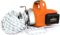 Pre-Owned SuperHandy Electric Capstan Winch - 48V 2Ah Li-Ion Battery, Up to 2000lbs Pulling Force