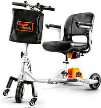 Pre-Owned SuperHandy Passport Plus Mobility Scooter - 48V 2Ah Battery System, Foldable Aluminum Frame, 11 Mile Range