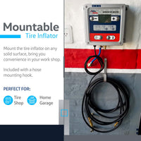AlphaWorks Automatic Air Pressure Inflator - 1/4" NPT In/Outlets, Digital Display, Set Pressures & Inflate