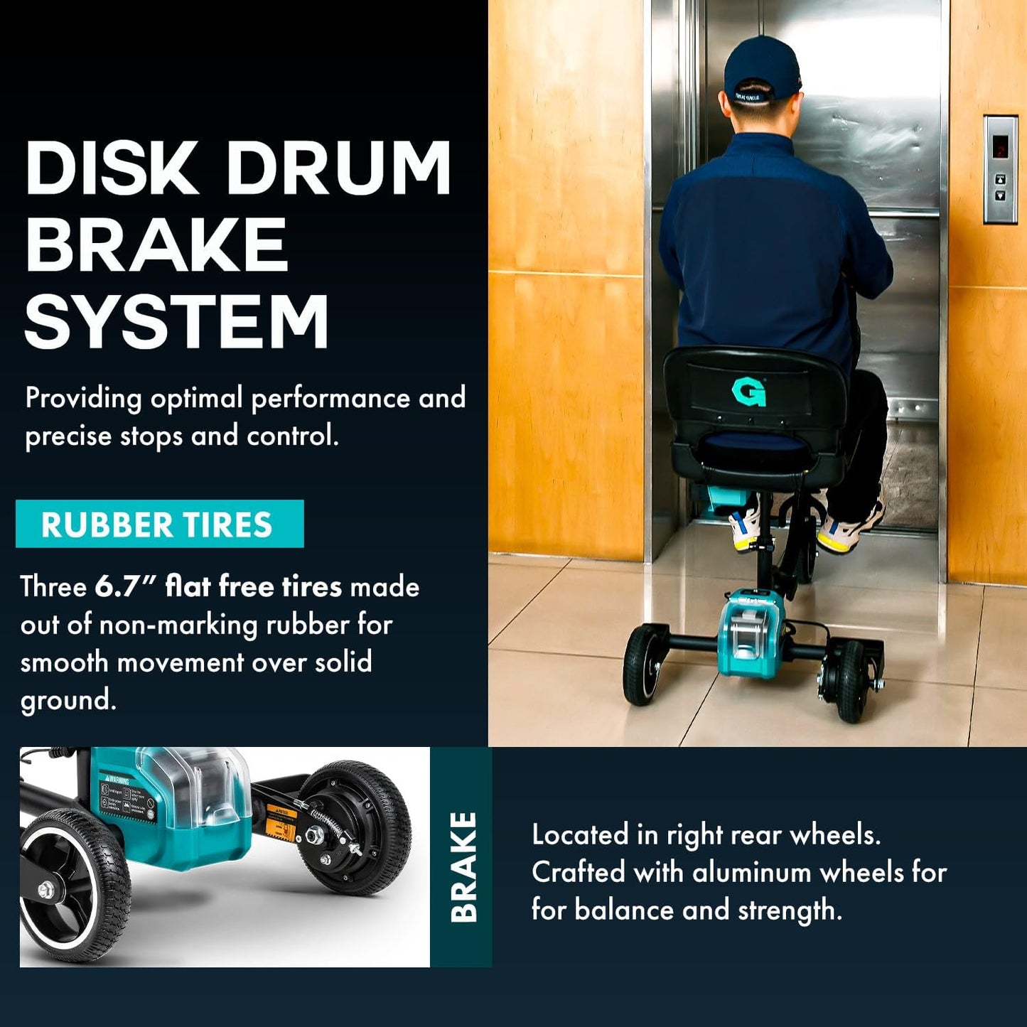 Pre-Owned G Brand Folding Mobility Scooter - 48V 2Ah Removable Battery, Lightweight, Long Range + Extra Battery