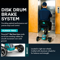 Pre-Owned G Brand Folding Mobility Scooter - 48V 2Ah Removable Battery, Lightweight, Long Range + Extra Battery