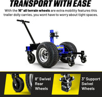 Pre-Owned Goodyear Electric Trailer Dolly - Super-Duty 7500lbs Capacity, Ideal for RVs, Boats, and Campers