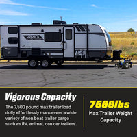 Pre-Owned Goodyear Electric Trailer Dolly - Super-Duty 7500lbs Capacity, Ideal for RVs, Boats, and Campers