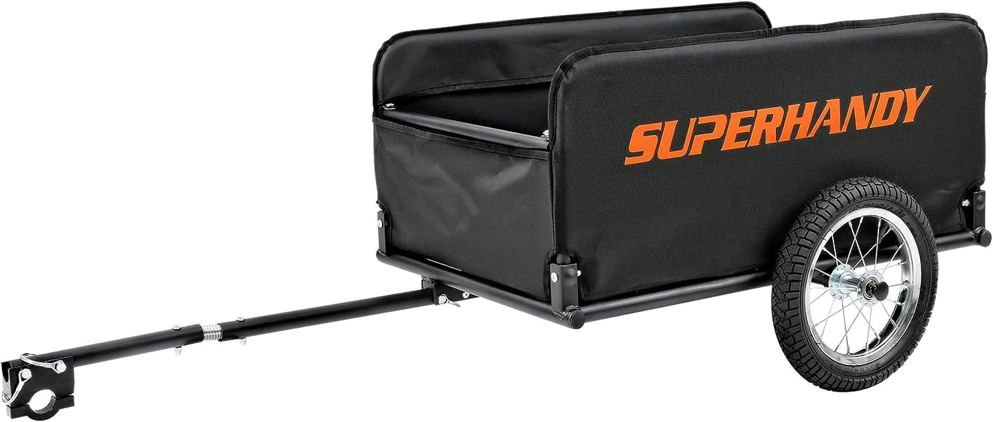 Vagón plegable SuperHandy: encaja directamente en GUT112 o GUT122, 180 lb. Capacidad máxima, completamente plegable