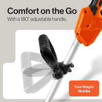 Pre-Owned SuperHandy Electric Snow Thrower - 17" Clearing Width, 23' Throw Distance, 48V-2Ah Battery