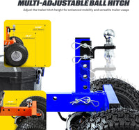 Pre-Owned Goodyear 3600 lbs Electric Trailer Dolly - 24V 800W Motor, Adjustable Ball Mount, Commercial 2" Hitch