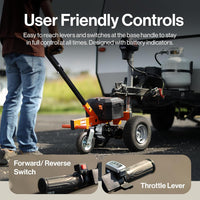 Pre-Owned SuperHandy 2800 lbs Electric Trailer Dolly 24V Motor, 2" Ball Mount, Heavy-Duty Hauling