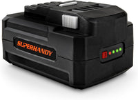 Batería recargable SuperHandy de iones de litio de 48 V y 2 Ah: para barrena de tierra, carro utilitario y carretilla