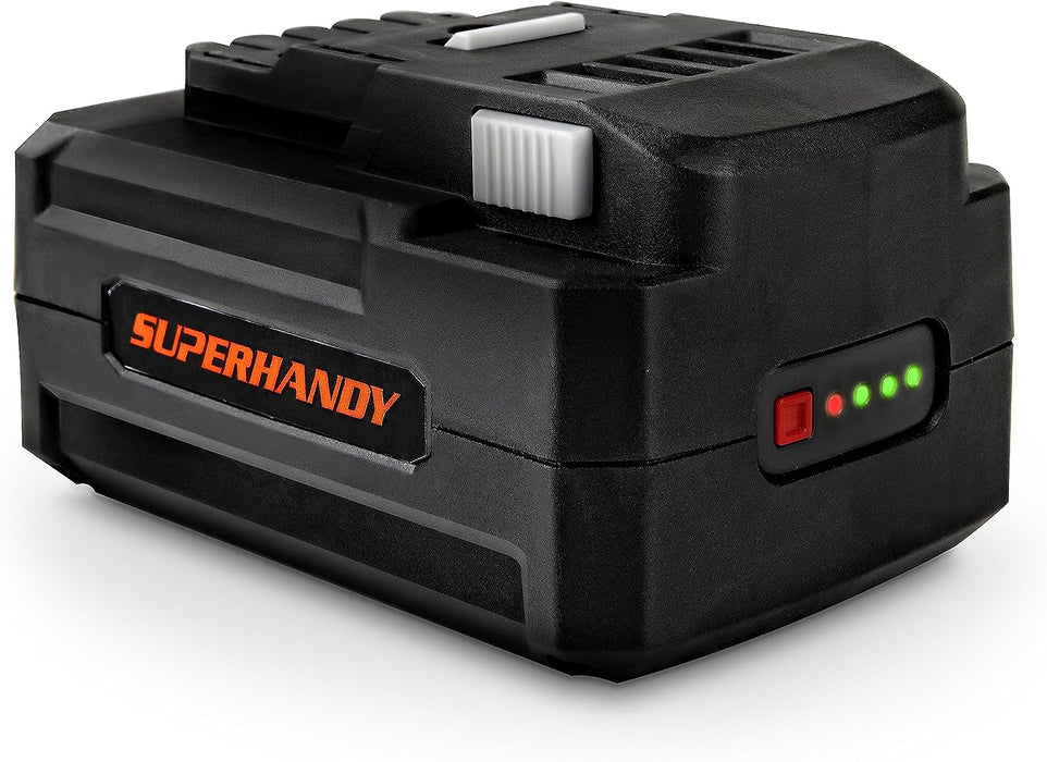 SuperHandy Rechargeable Lithium-Ion 48V 4Ah Battery - For Earth Auger, Utility Wagon, & Wheelbarrow