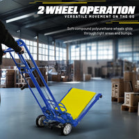 Goodyear 330 Lbs Material Lift & Stacker - Manual Winch, Max Lift 40" Inches