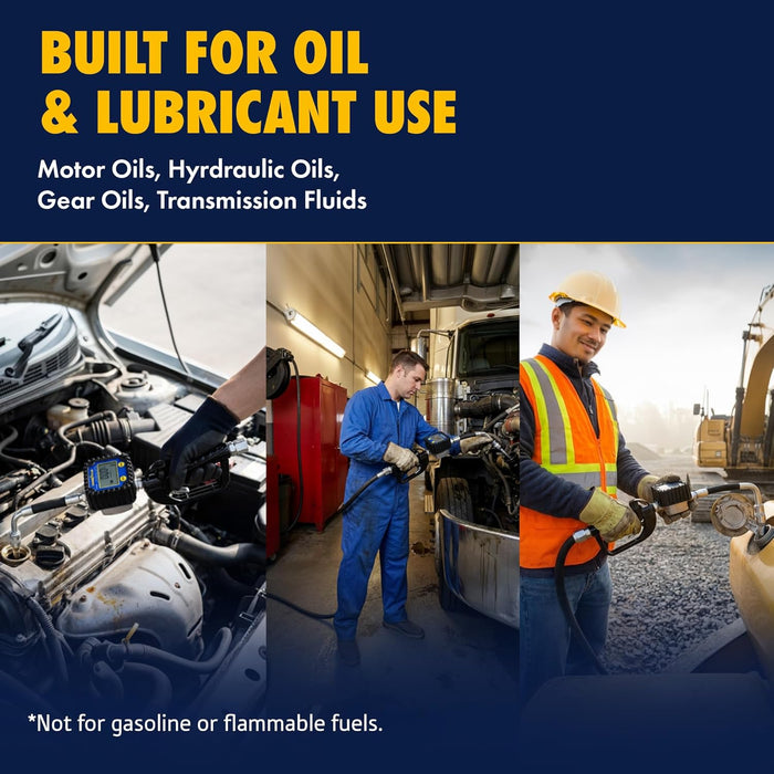 Goodyear Digital Oil Control Valve, Aluminum Body, LCD Display, Shockproof, Waterproof, Multi-Unit Measurement