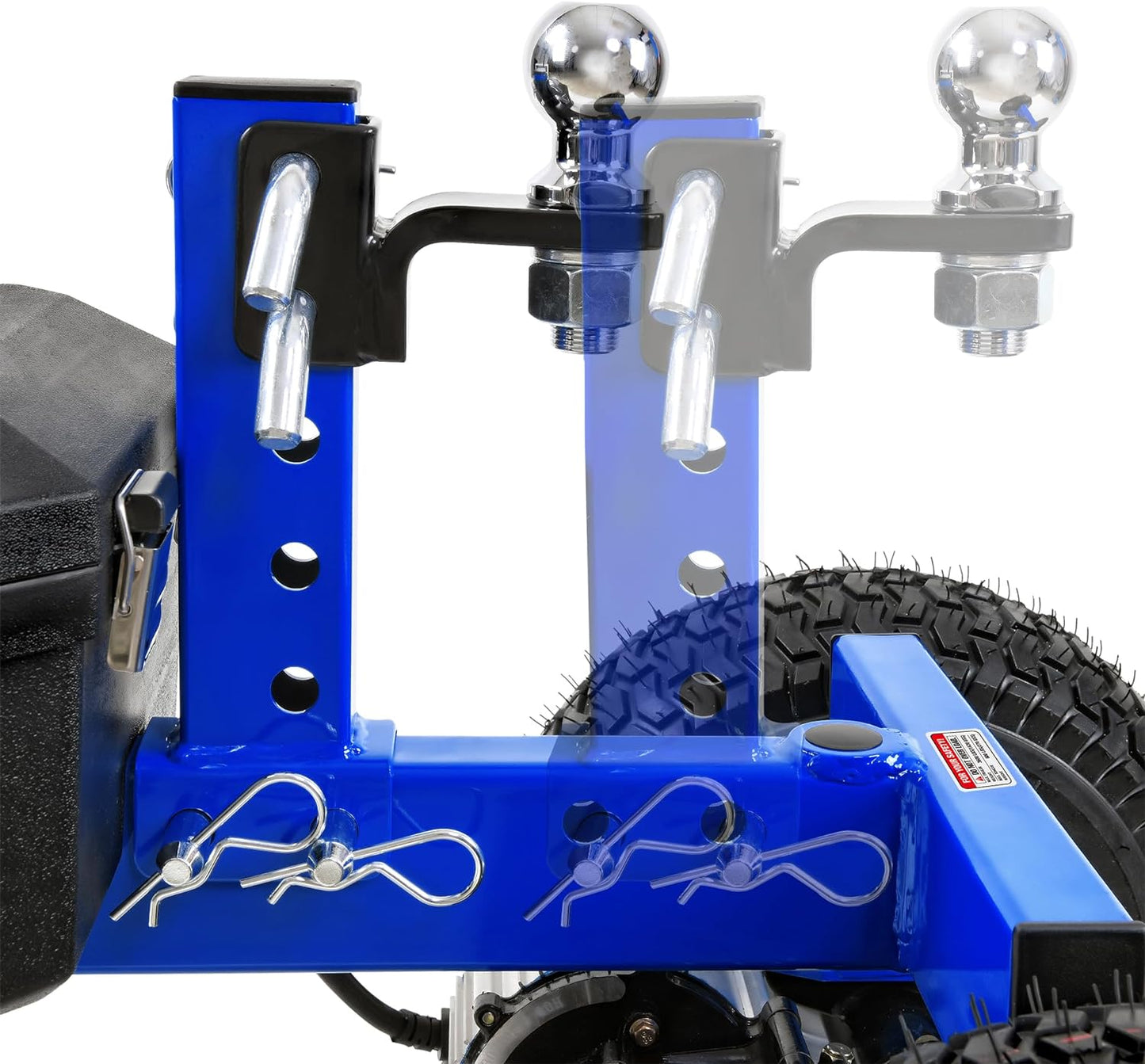Pre-Owned Goodyear 3600 lbs Electric Trailer Dolly - 24V 800W Motor, Adjustable Ball Mount, Commercial 2" Hitch