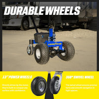 Pre-Owned Goodyear 3600 lbs Electric Trailer Dolly - 24V 800W Motor, Adjustable Ball Mount, Commercial 2" Hitch