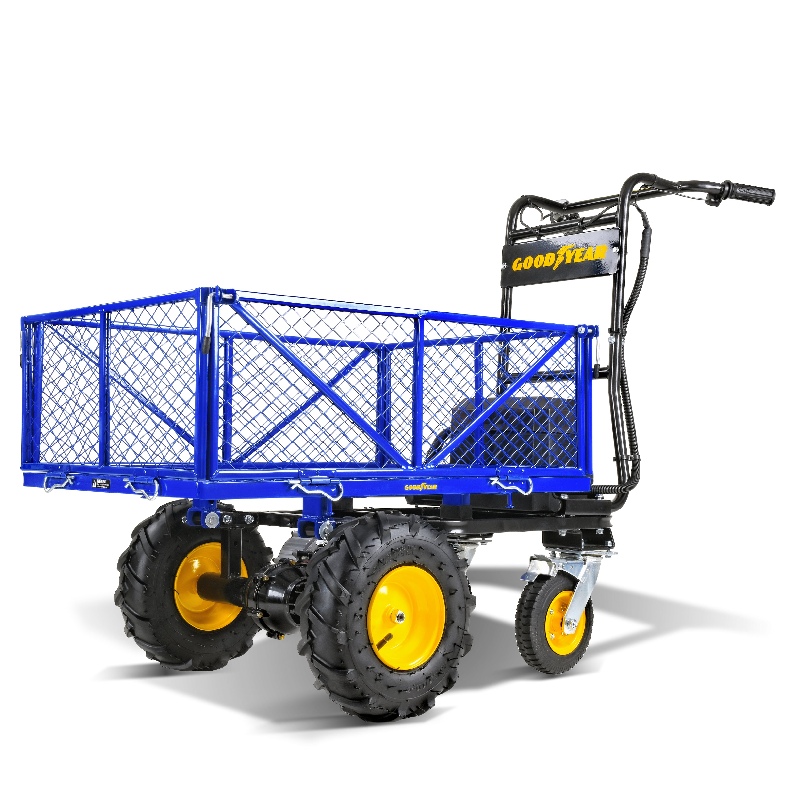Goodyear Electric Utility Wagon: 48V Li-Ion, 660lbs Load, 1000lbs+