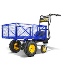 Goodyear Electric Utility Wagon - 48V Li-Ion Powered with 660lbs Load & 1000lbs+ Hauling Capacity for Farm & Garden