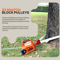 Pre-Owned SuperHandy Electric Capstan Winch - 48V 2Ah Li-Ion Battery, Up to 2000lbs Pulling Force