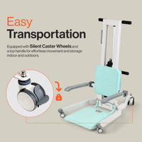 Pre-Owned SuperHandy GoRise TX Transfer Lift 500 lbs Capacity, Portable Floor-to-Stand Assistance