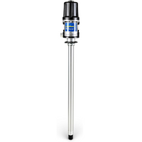 Goodyear 5:1 Heavy Duty Air-Operated Oil Pump – High-Efficiency 10.6 GPM Industrial Pneumatic Pump, 870 PSI Max Pressure, Corrosion-Resistant Construction for 48–58 Gallon Drums