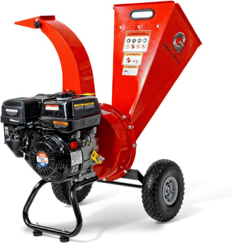compare product GreatCircleUSA Mini astilladora y trituradora de madera - 7HP 212CC Motor de gas 3