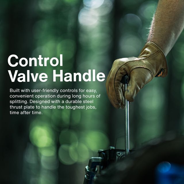 Landworks 20-Ton Log Splitter - 7HP 209CC Gas Engine, 16" Max Wood Diameter