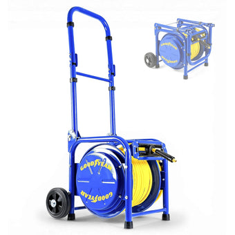 compare product Goodyear Portable Air Hose Reel, 3/8