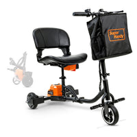 SuperHandy Mobility Scooter - Sistema de batería de 48 V 2 Ah, ligero, de largo alcance y plegable