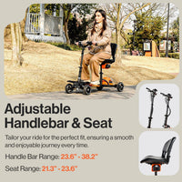 Pre-Owned SuperHandy Passport Pro Mobility Scooter - Foldable Aluminum Frame, 48V Li-Ion Battery, Supports 330lbs