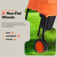 Pre-Owned SuperHandy Electric Leaf Mulcher - 120V Corded, 17:1 Reduction Ratio