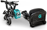 G Brand Folding Electric Mobility Scooter - 48V 2Ah Removable Battery, Lightweight, Long Range + Extra Battery Mobility Scooters