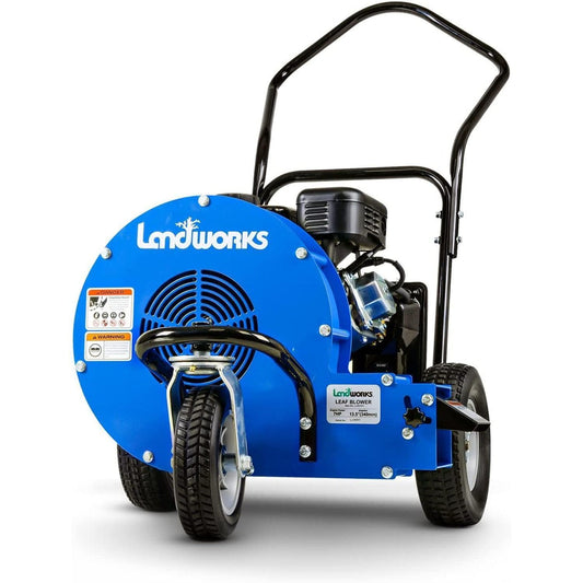 Landworks Walk-Behind Leaf Blower - 7HP 212CC Gas Engine 1500 CFM (Blue) Leaf Blower