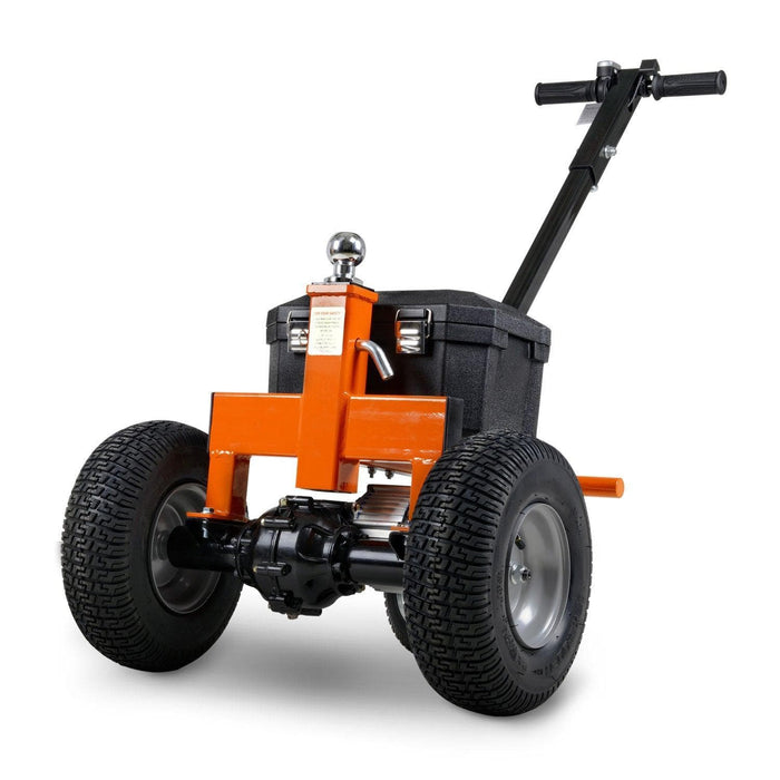 SuperHandy Electric Trailer Dolly - 2800 lbs. Towing Capacity, Self-Propelled, 24V 7Ah AGM Battery System Trailer Dolly