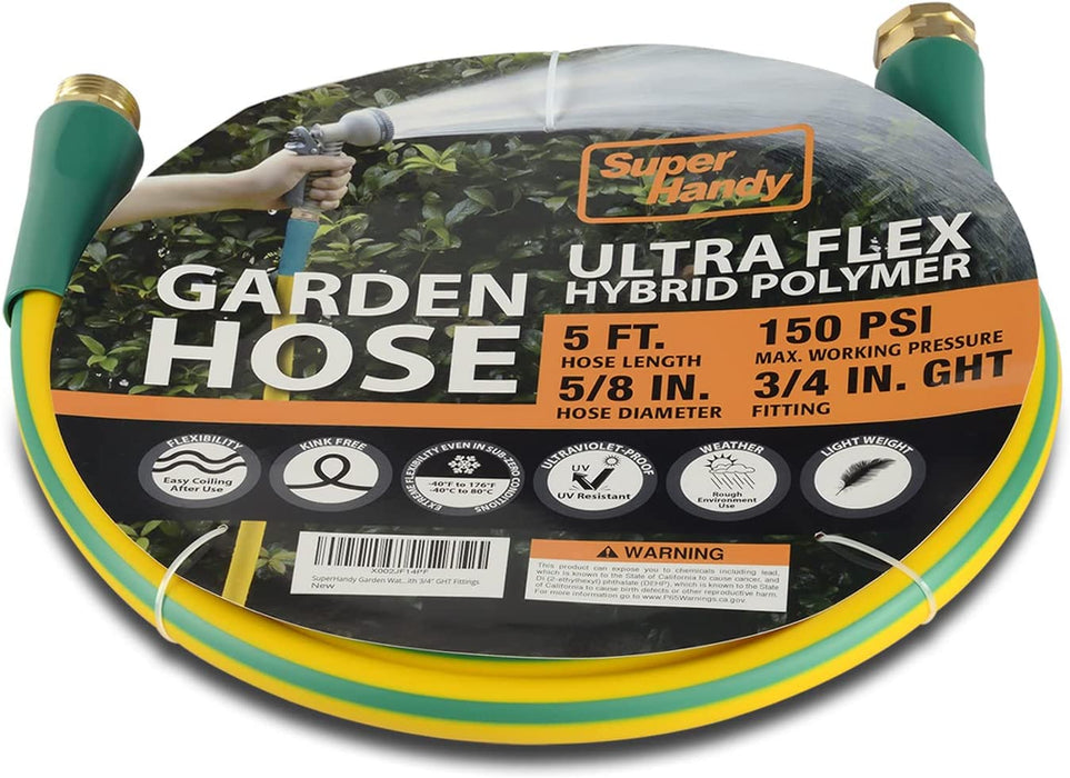 SuperHandy Garden Lead-in Water Hose (5 FT) Garden Hose