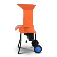 SuperHandy Heavy Duty Electric Shredder & Mulcher - For Leaves, Wood, & Debris Leaf Mulcher