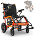 SuperHandy Lightweight Aluminum Electric Wheelchair - Foldable Design, Powerful 250W Brushless Motor, 4MPH Max Speed, 9 Degree Max Slope - Comfortable Hand Controls, Electromagnetic Braking Electric Wheelchair