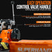 SuperHandy Portable Electric Log Splitter - 120V Corded, 14-Ton Hydraulic System, Max 14" Log Diameter Log Splitter