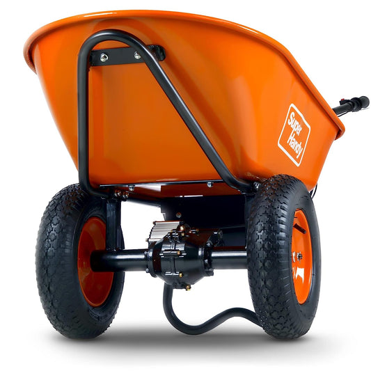 Pre-Owned SuperHandy Electric Wheelbarrow Utility Cart - 24V DC, 330lbs Load Capacity, Ideal for Material & Debris Hauling